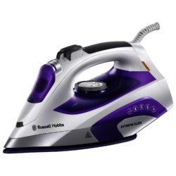 Russell Hobbs 21530 Extreme Glide Infuse Iron in White & Purple